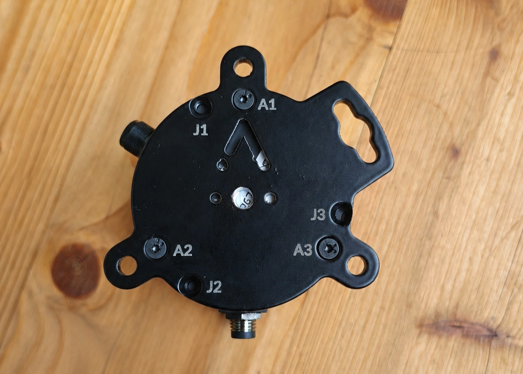 Robosense Airy with mount (bottom view)