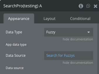 Bubble database