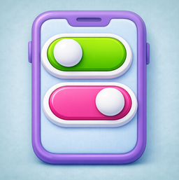 Toggle Pack Bubble Mobile