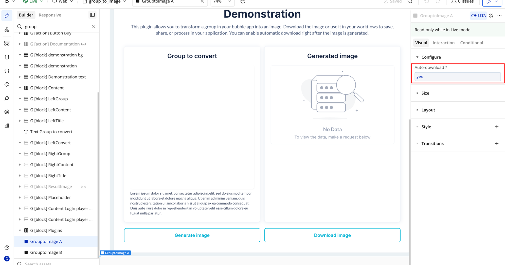 Image without caption