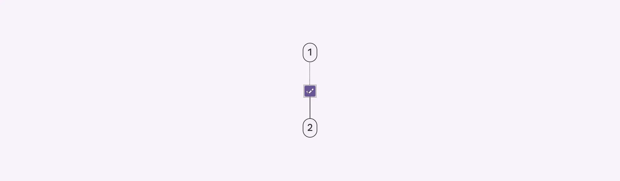 1. Container
2. Icon