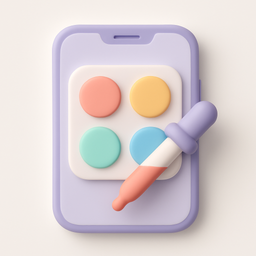Color Pick for Bubble Mobile