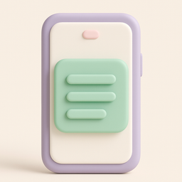 Simple Menu for Bubble Mobile