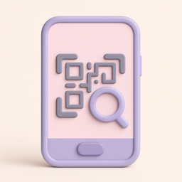 QR / Barcode Scanner Bubble Mobile