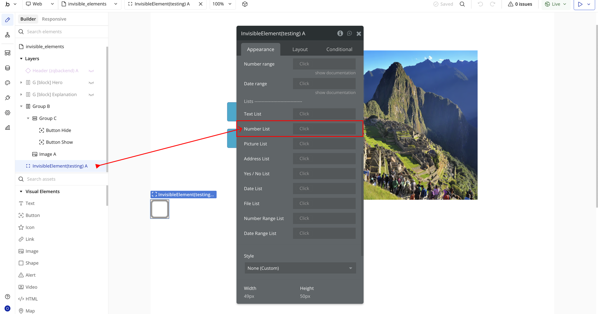 Image without caption