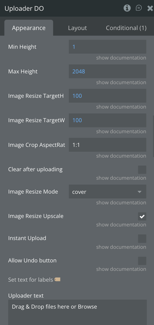 Image without caption