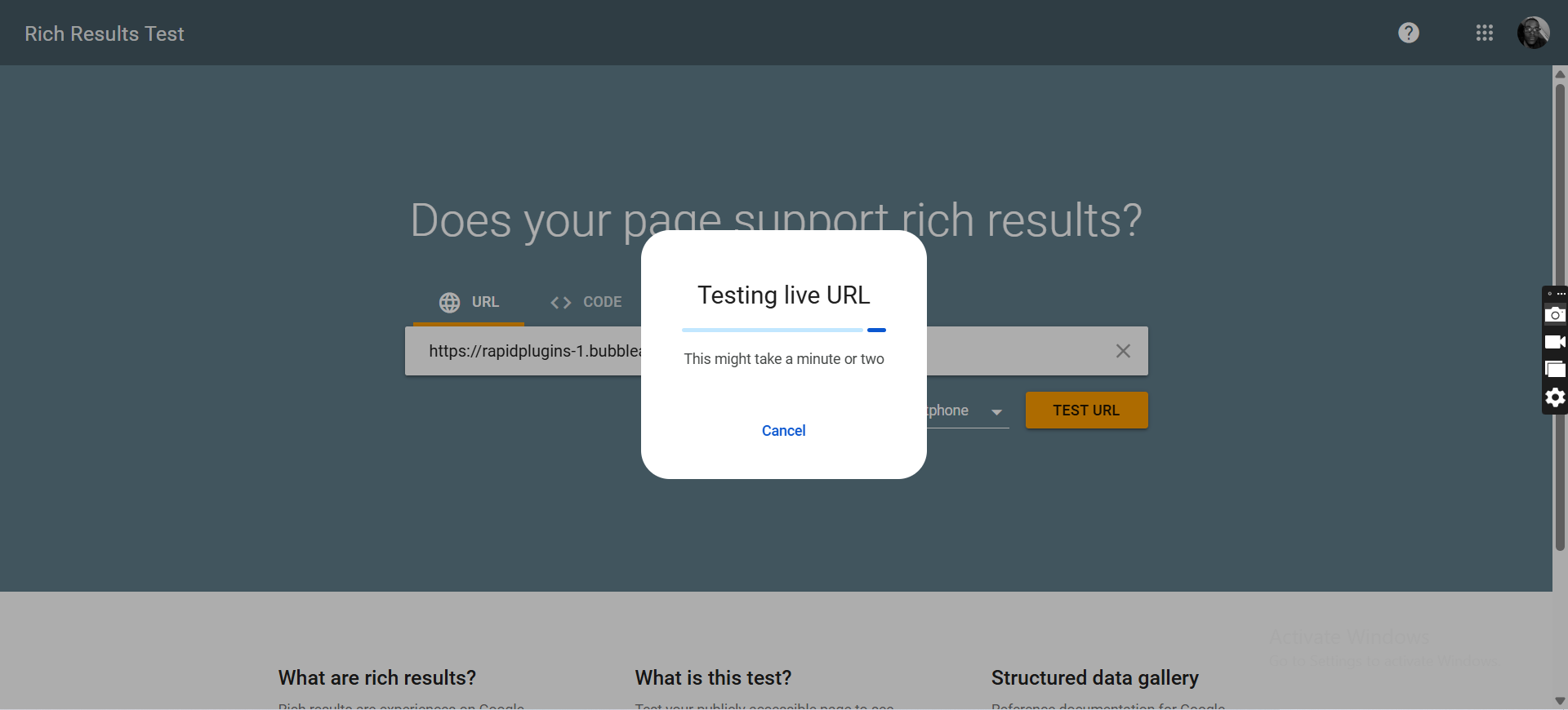 Image without caption