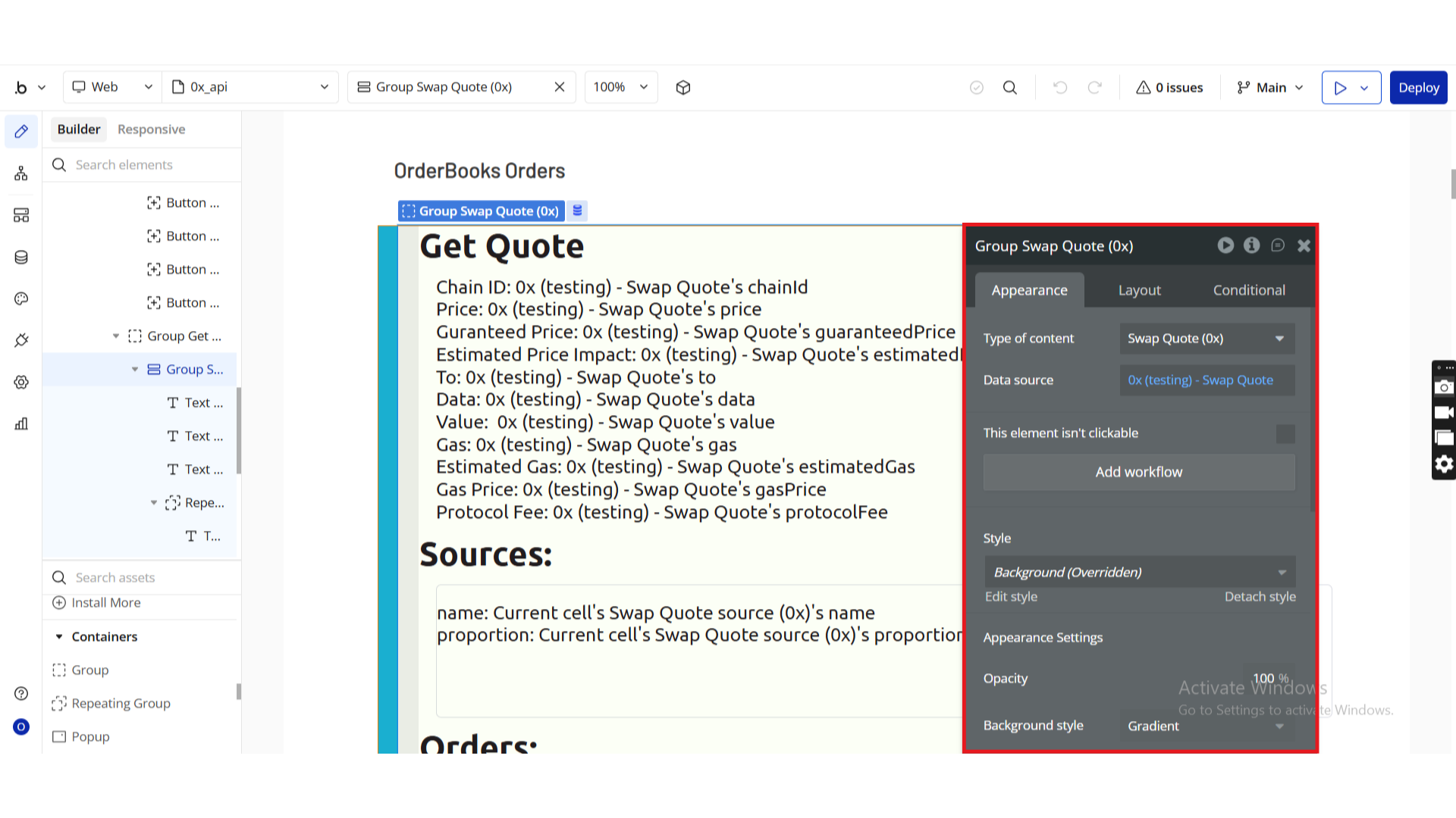 Image without caption