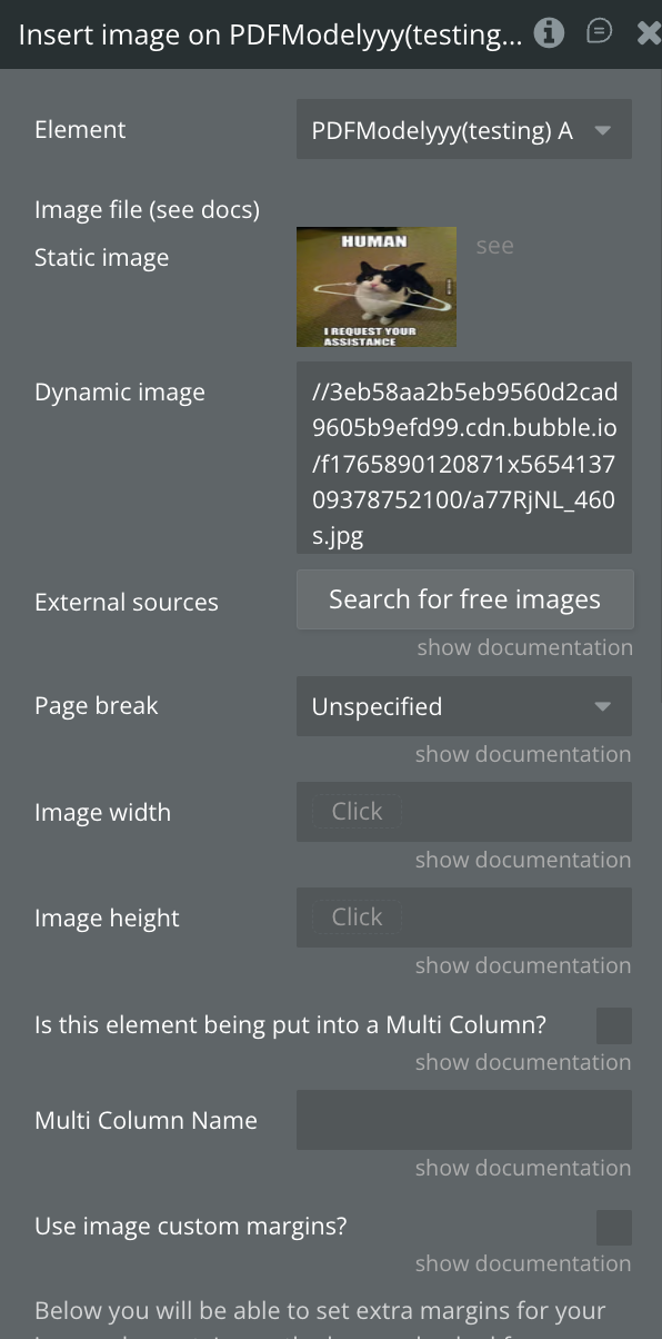 Image without caption