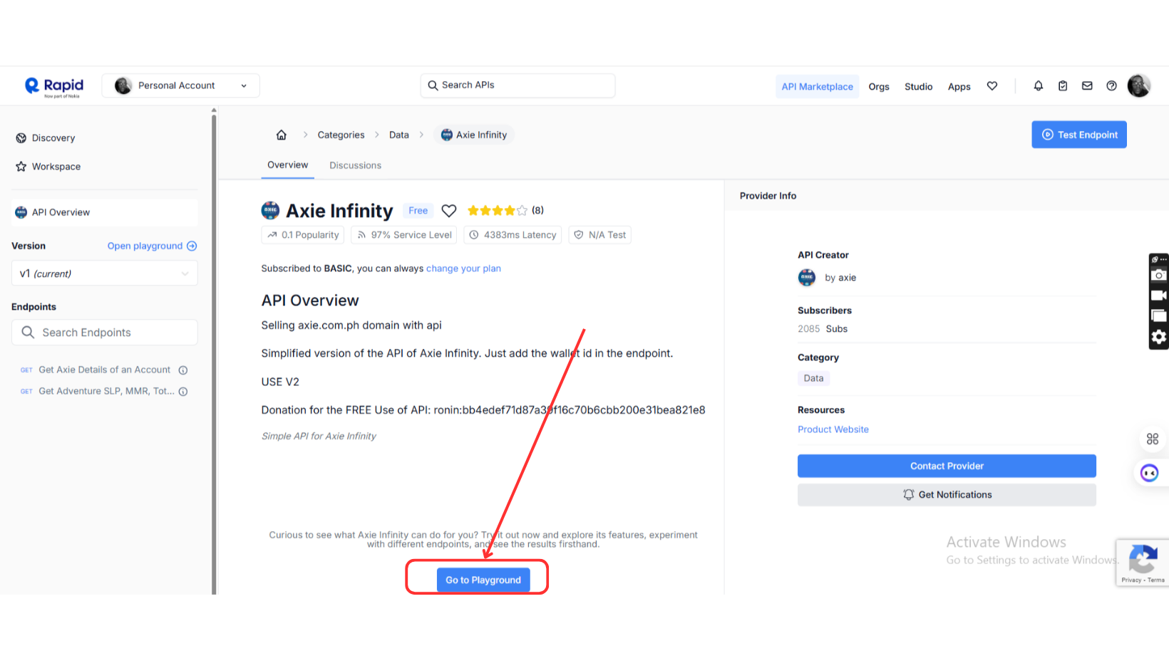 Image without caption