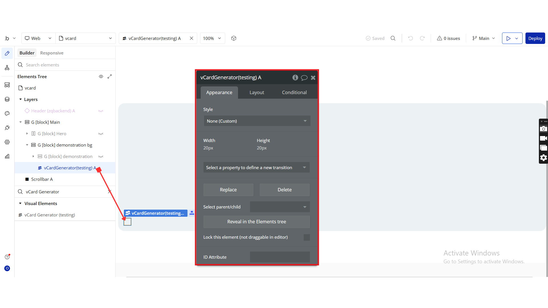 Image without caption