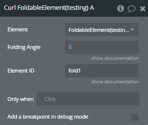 Workflow action → Curl.