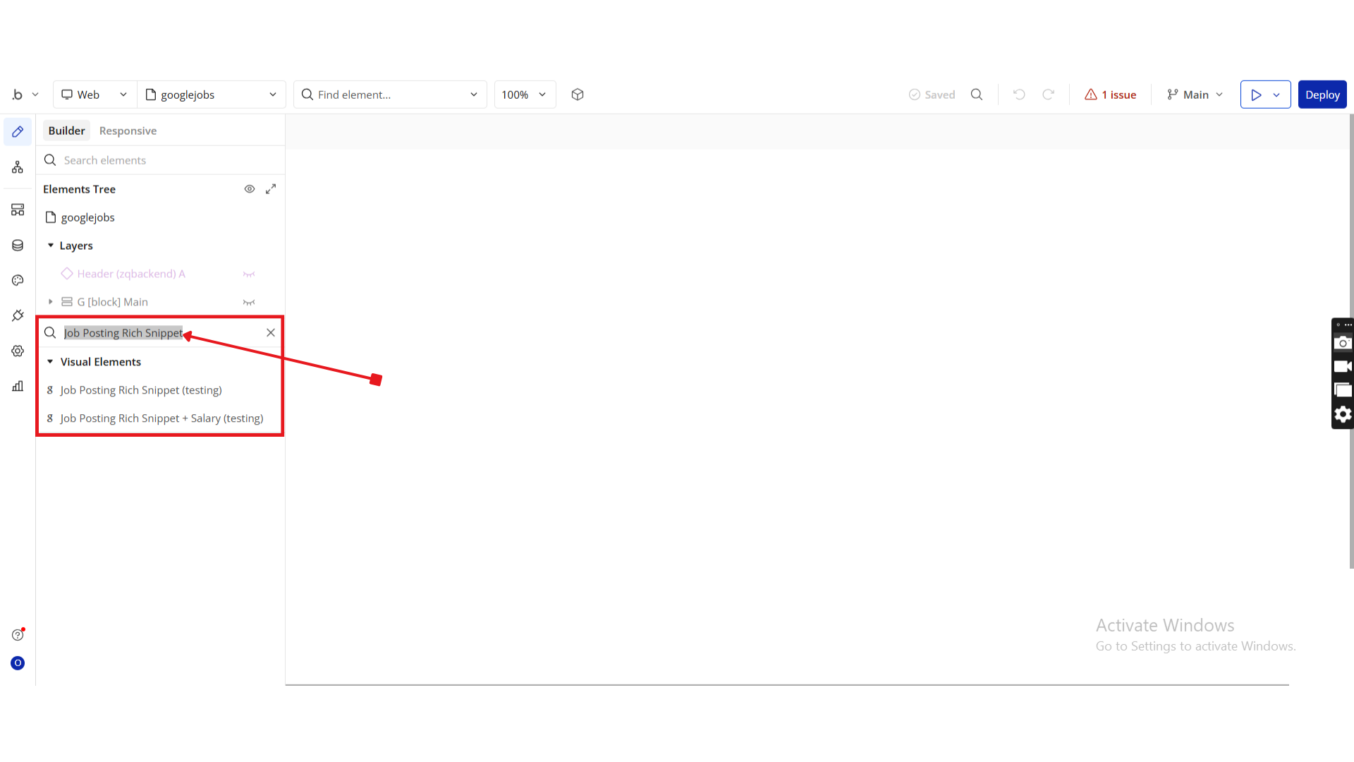 Image without caption