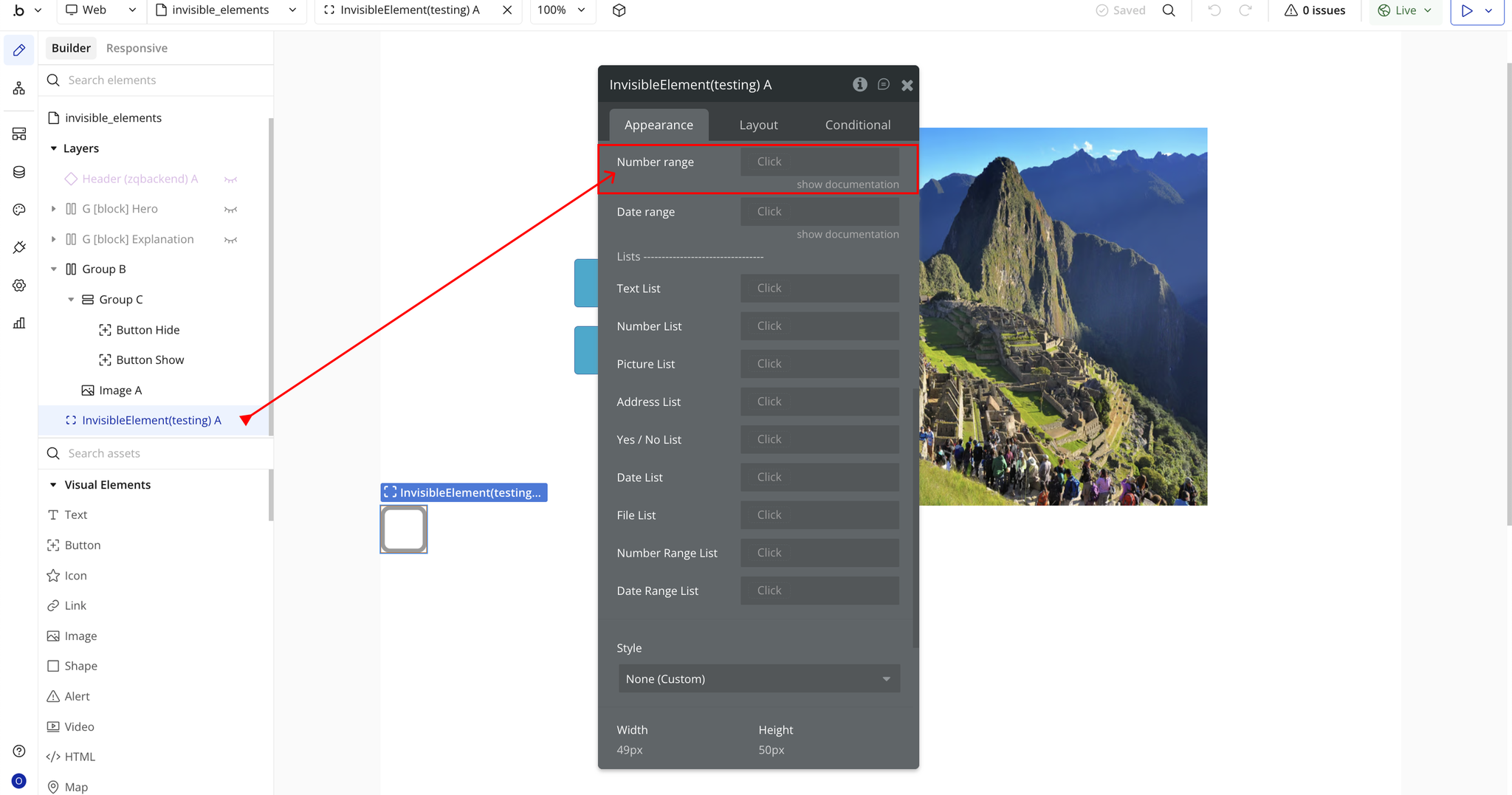 Image without caption