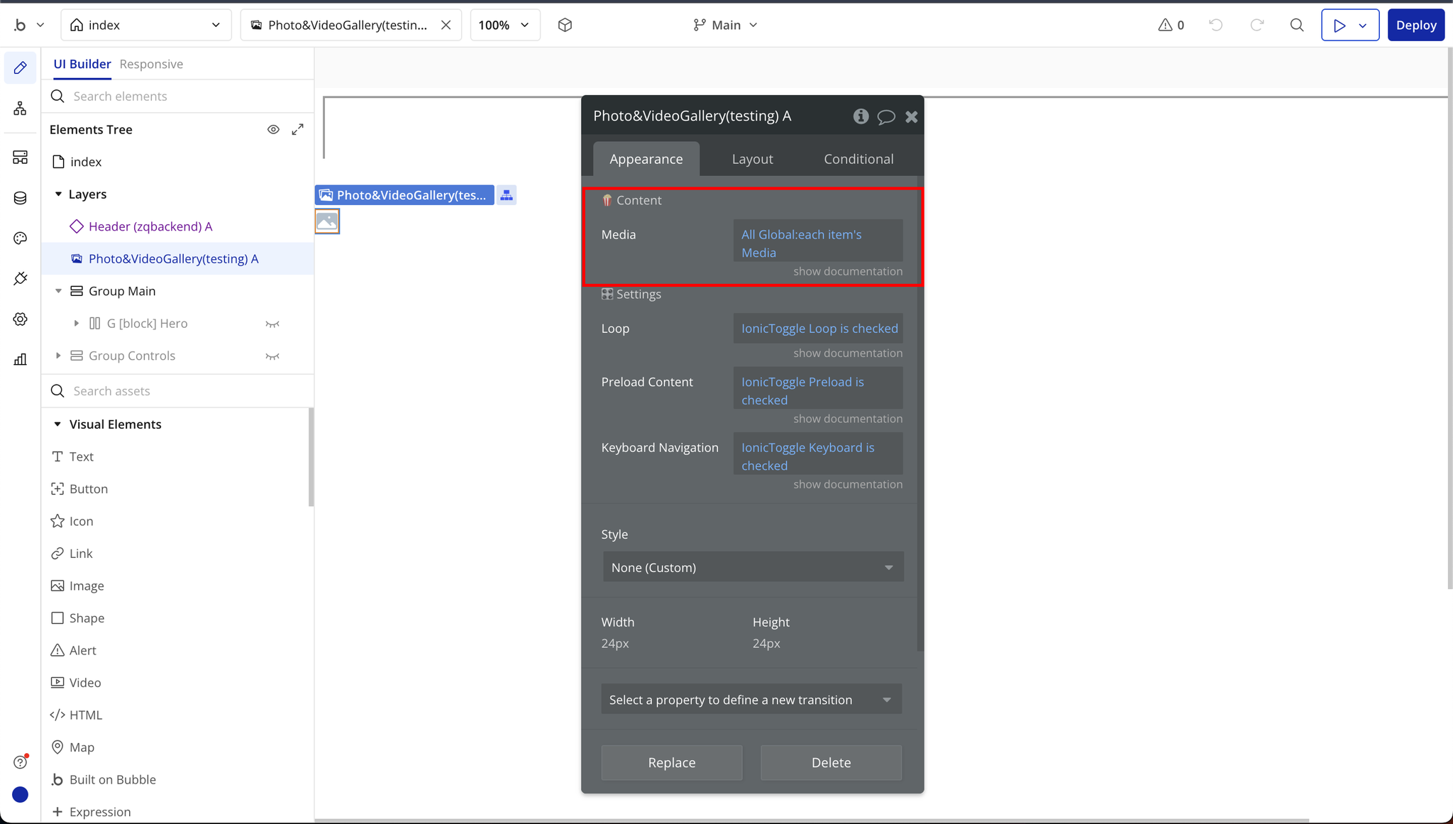 Image without caption