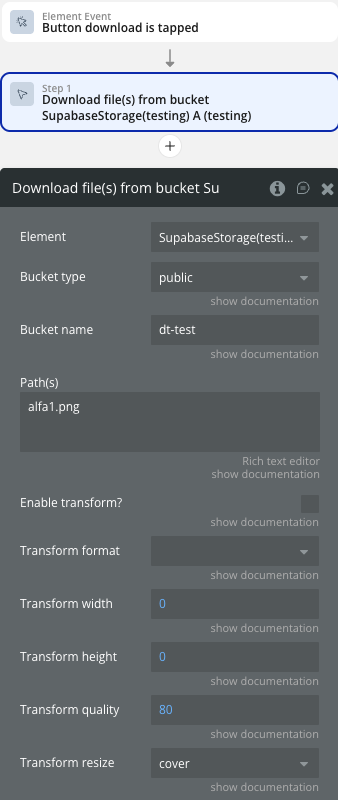 Image without caption