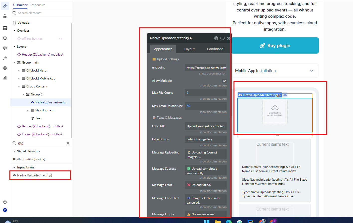 Image without caption
