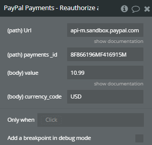 Plugin Action → Reauthorize authorized payment.