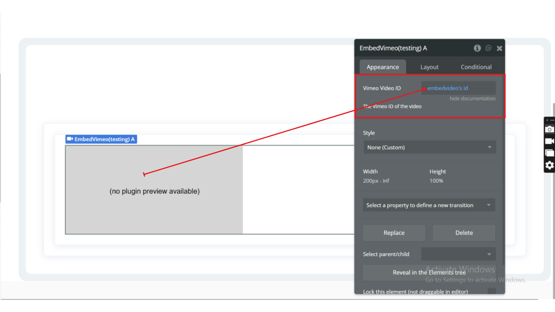 Image without caption