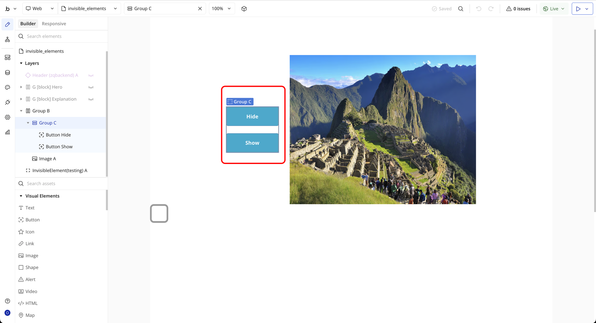Image without caption