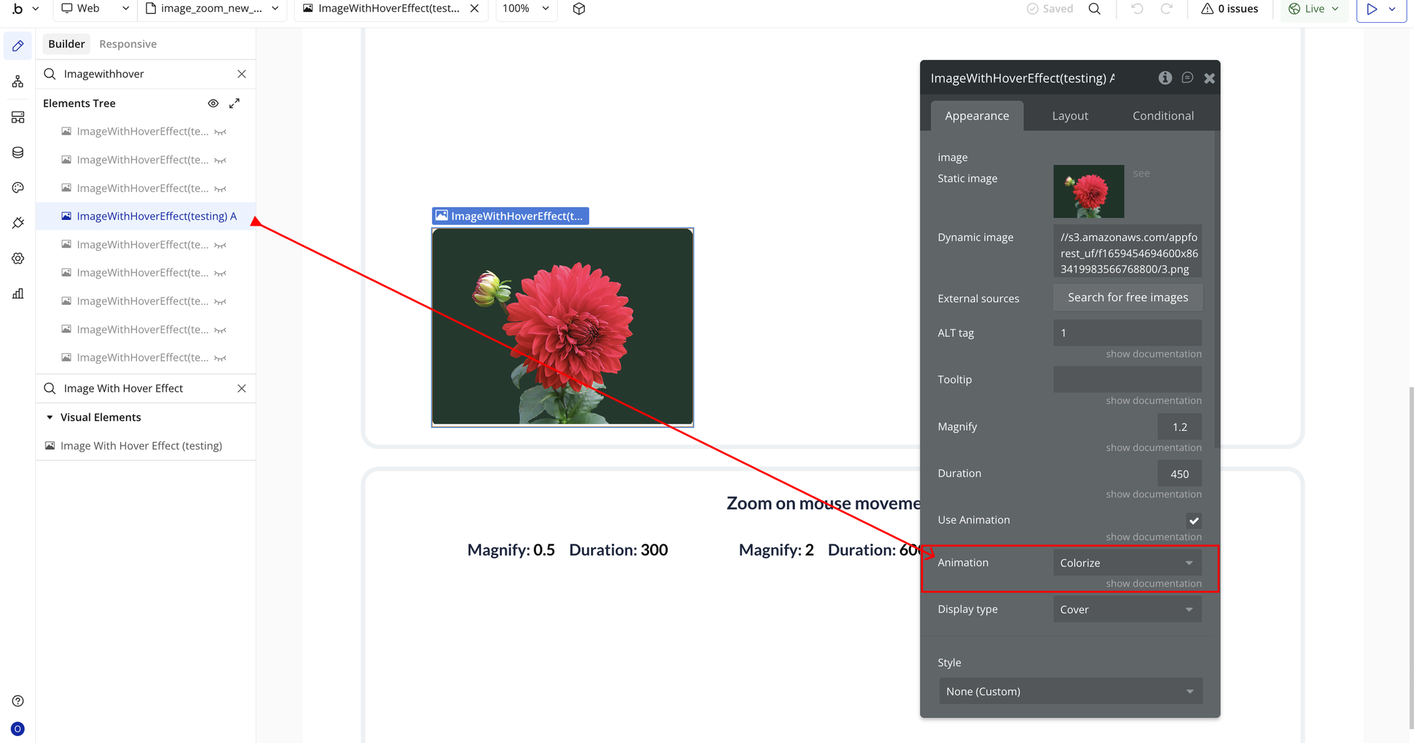 Image without caption