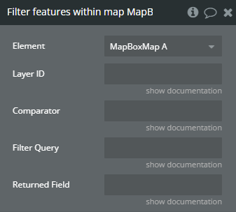 Workflow action → Filter Features Within.
