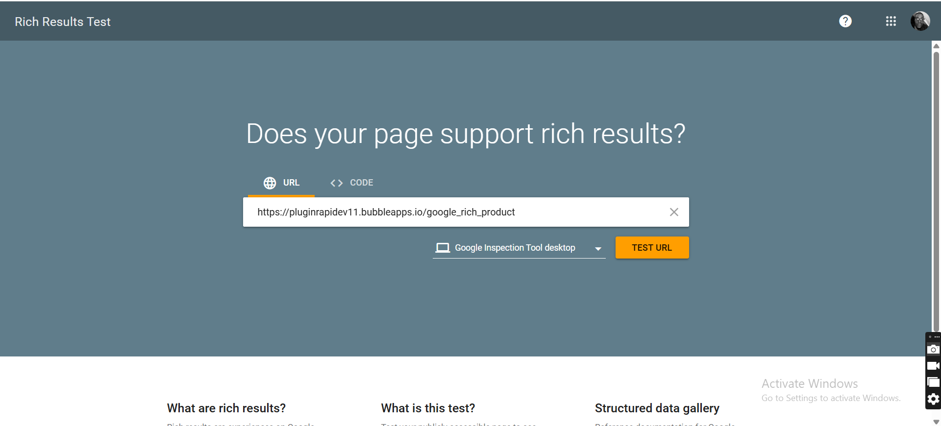 Image without caption