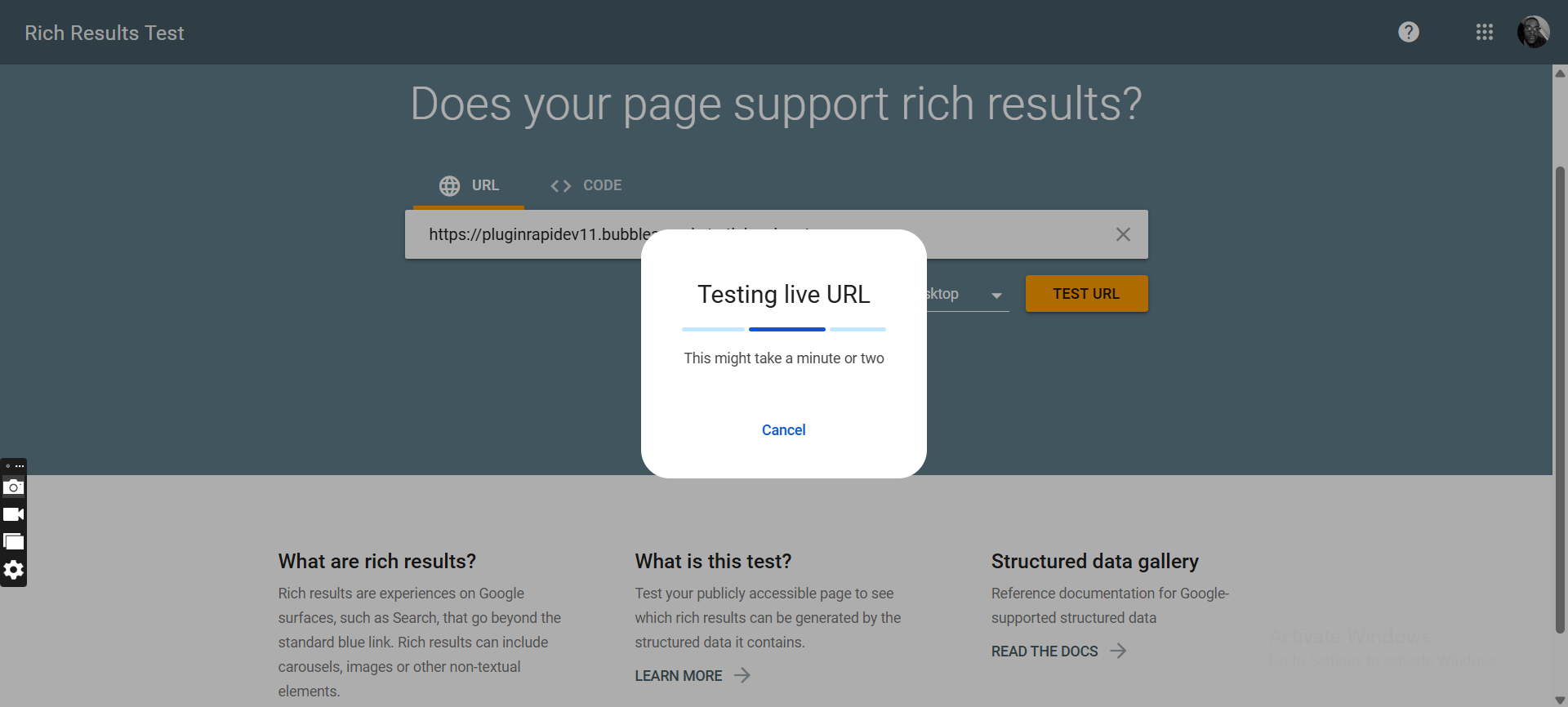 Image without caption