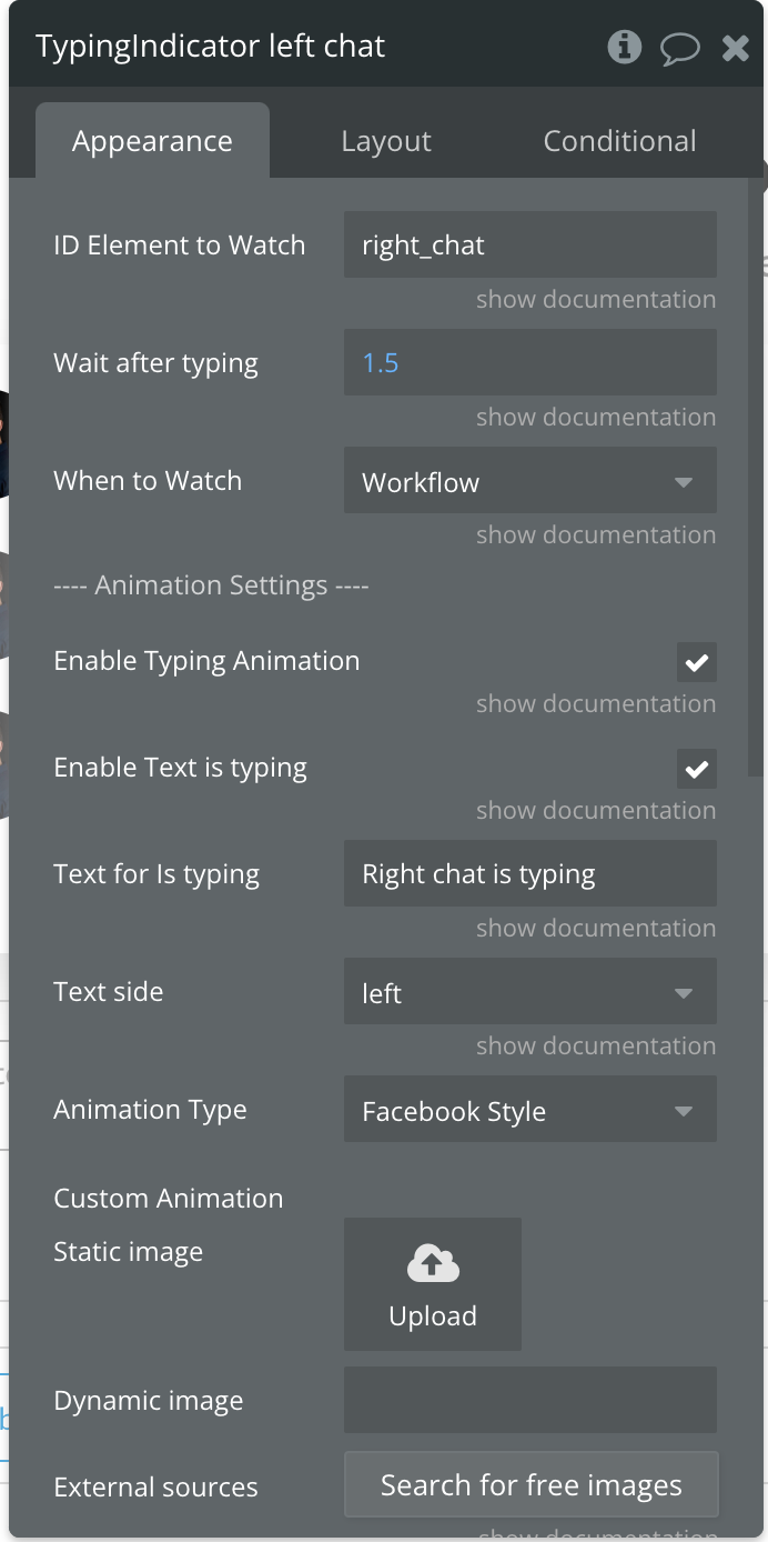 Image without caption
