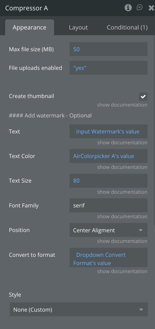 Image without caption