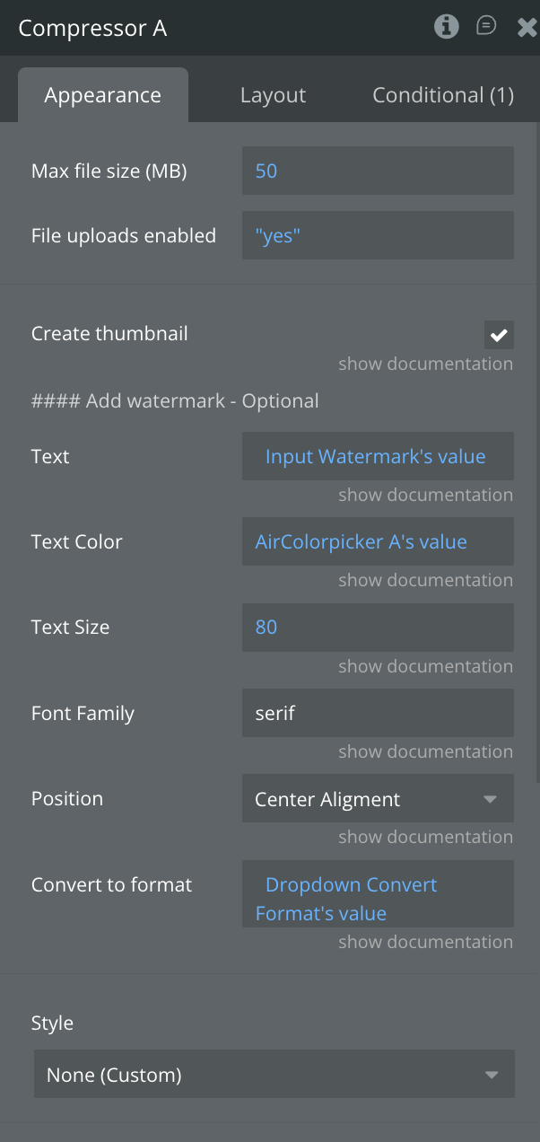 Image without caption
