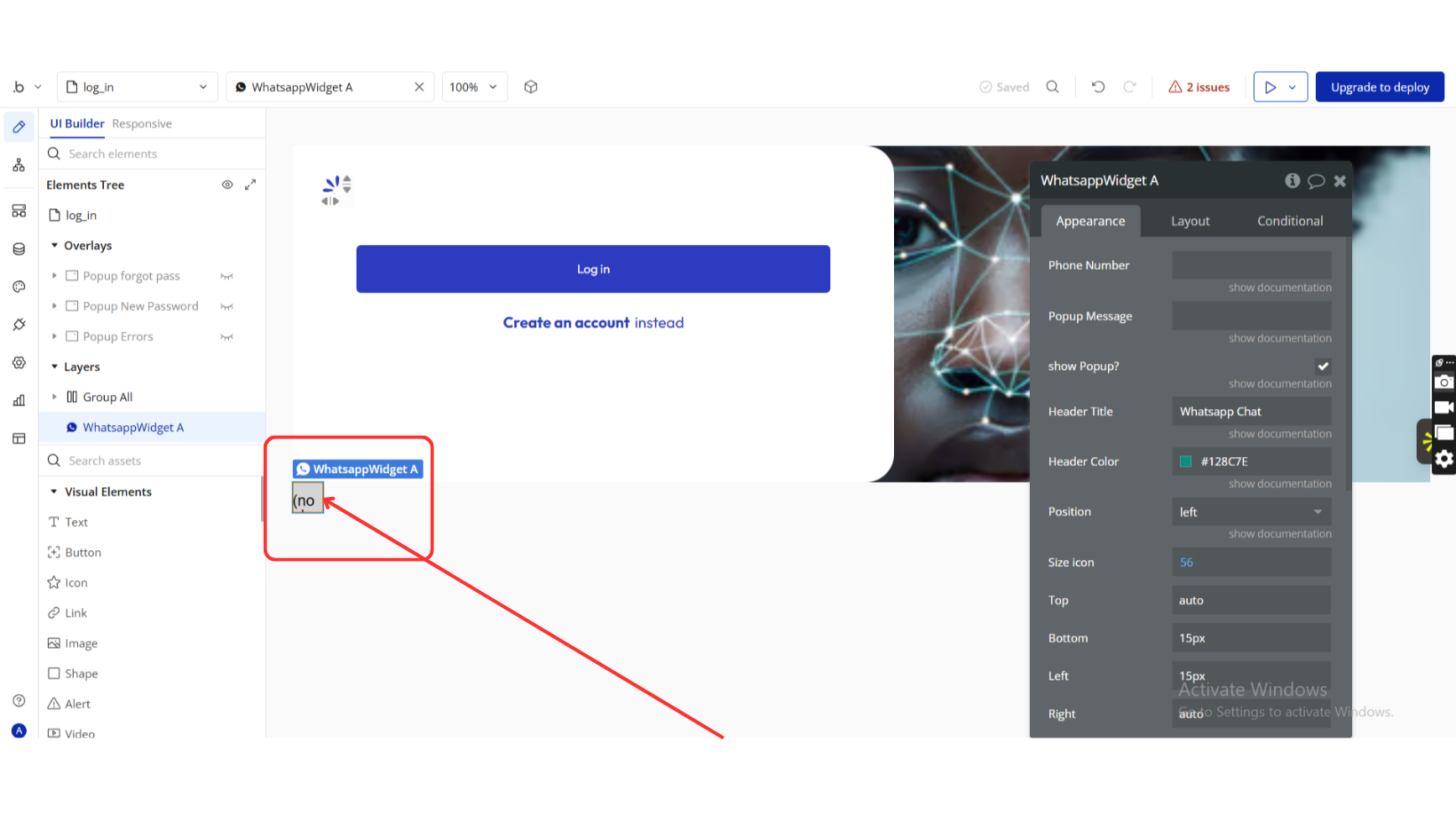 Image without caption