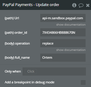 Plugin Action → Update order shipping name.