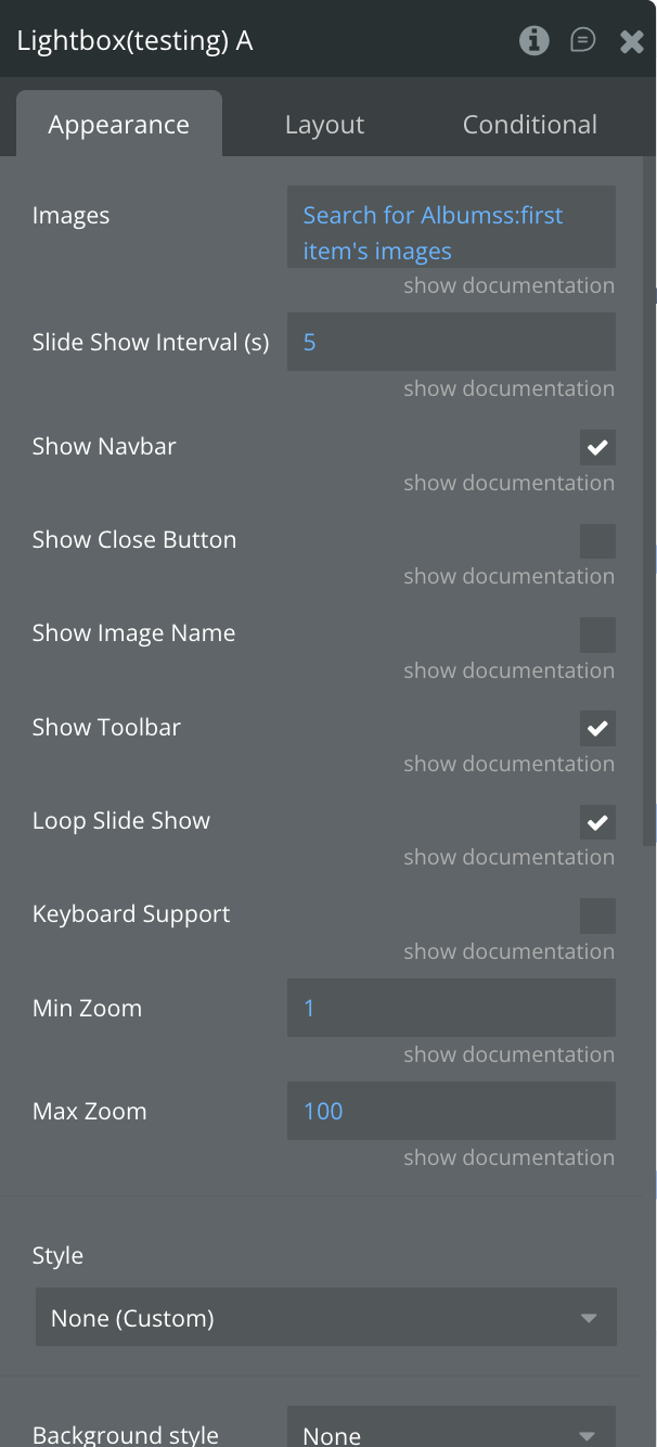 Image without caption