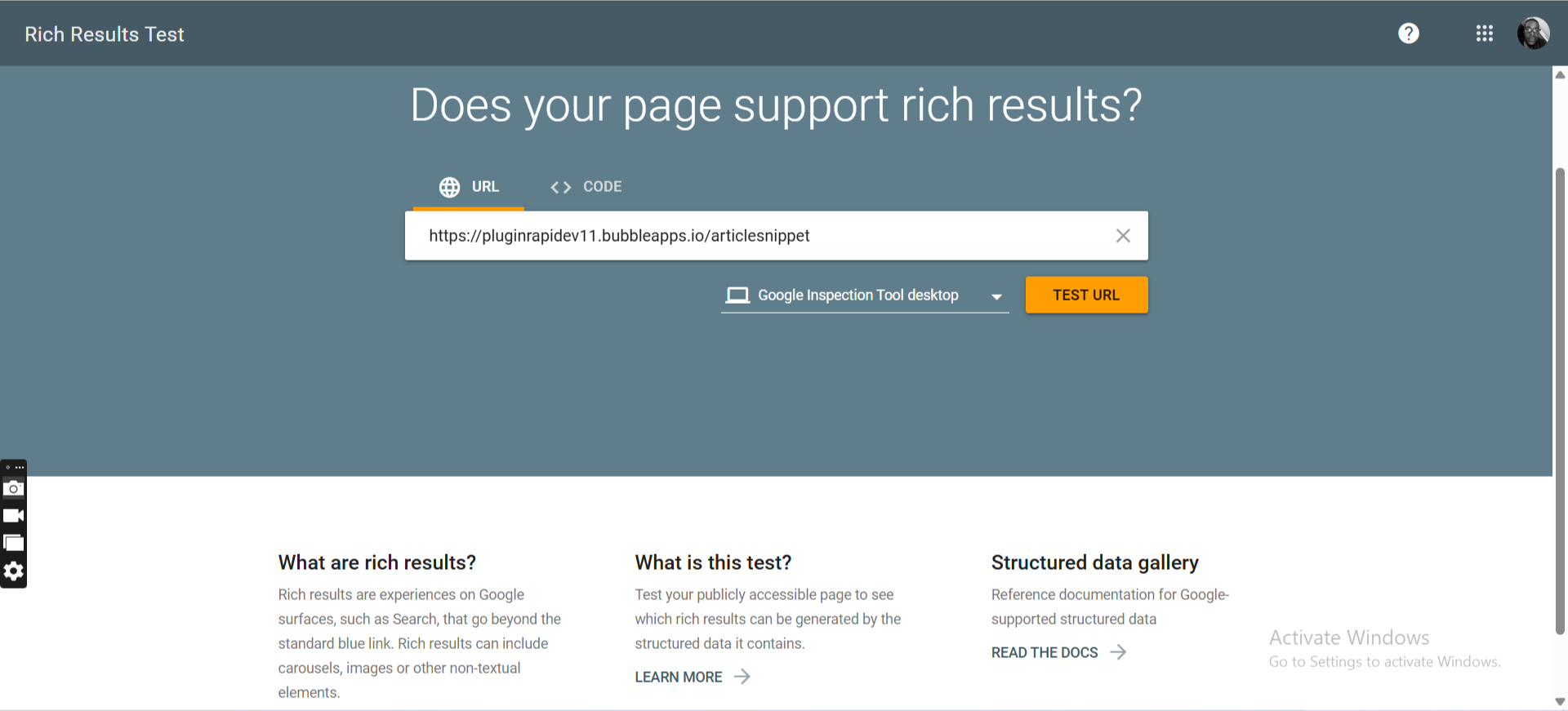 Image without caption