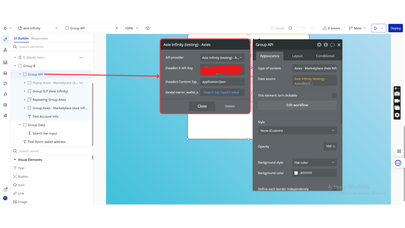 Image without caption