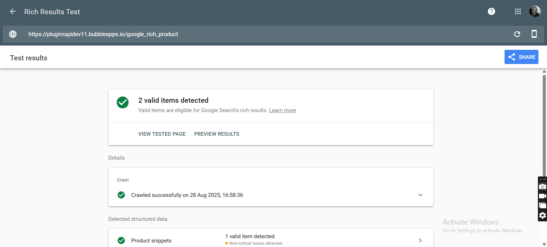 Image without caption