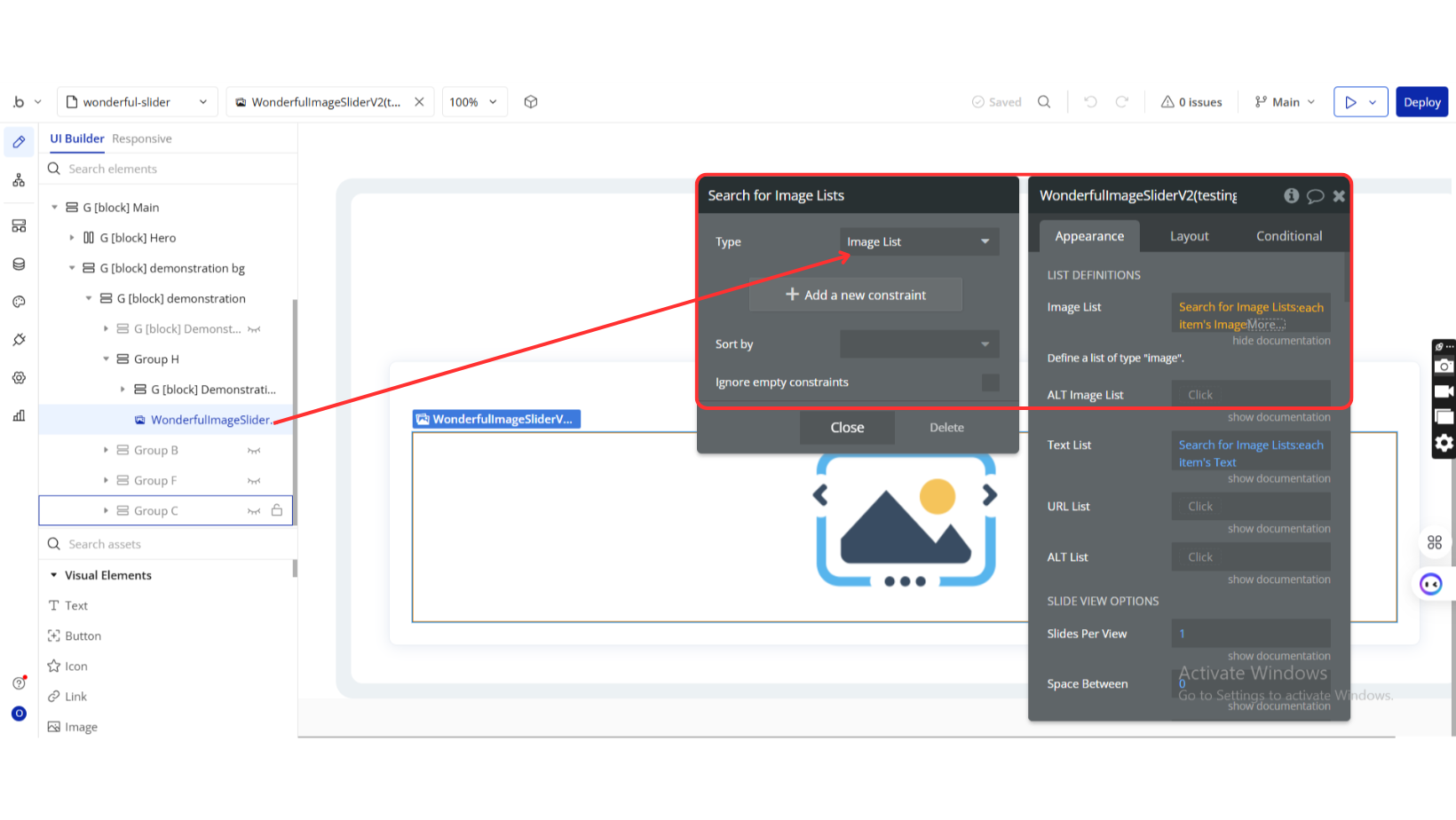 Image without caption