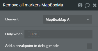 Workflow action → Remove All Markers