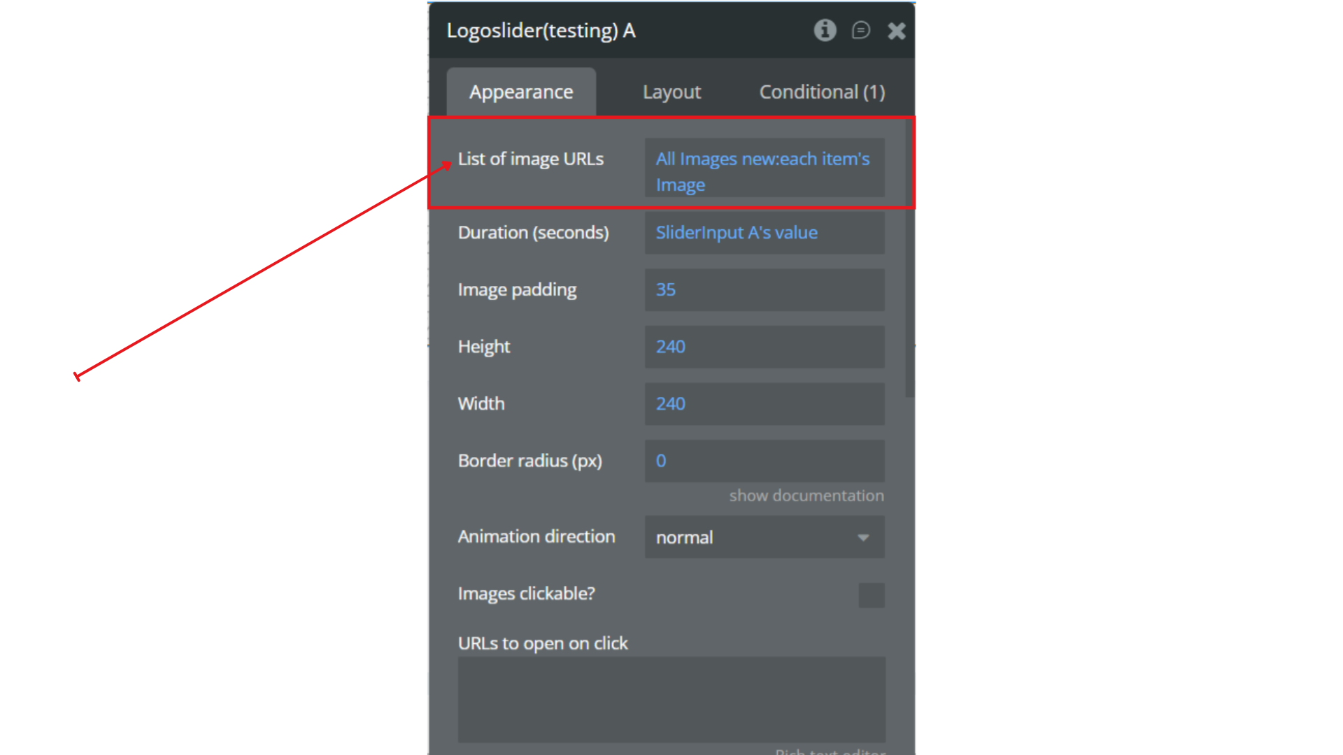 Image without caption