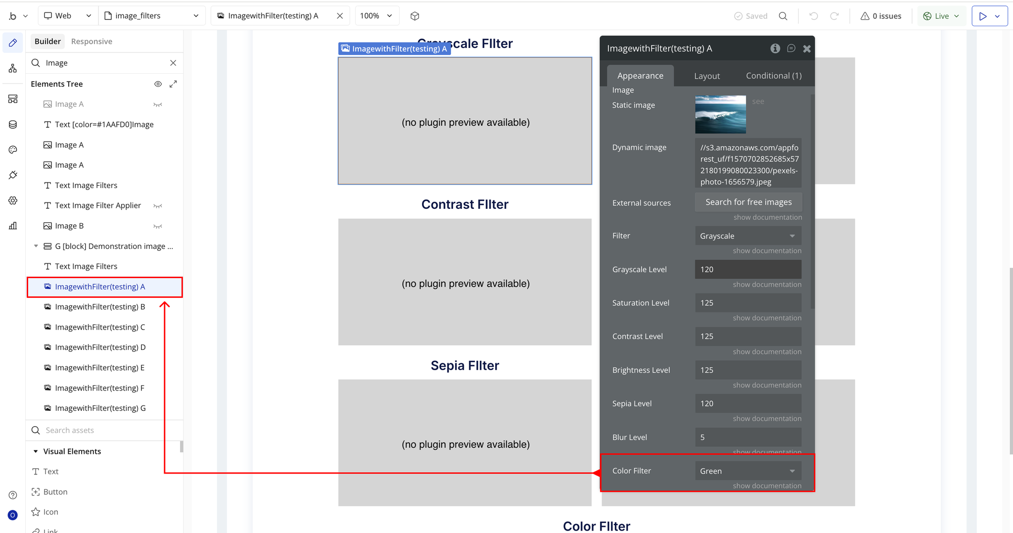 Image without caption
