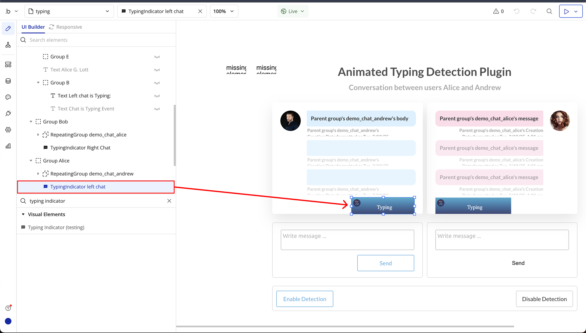 Image without caption