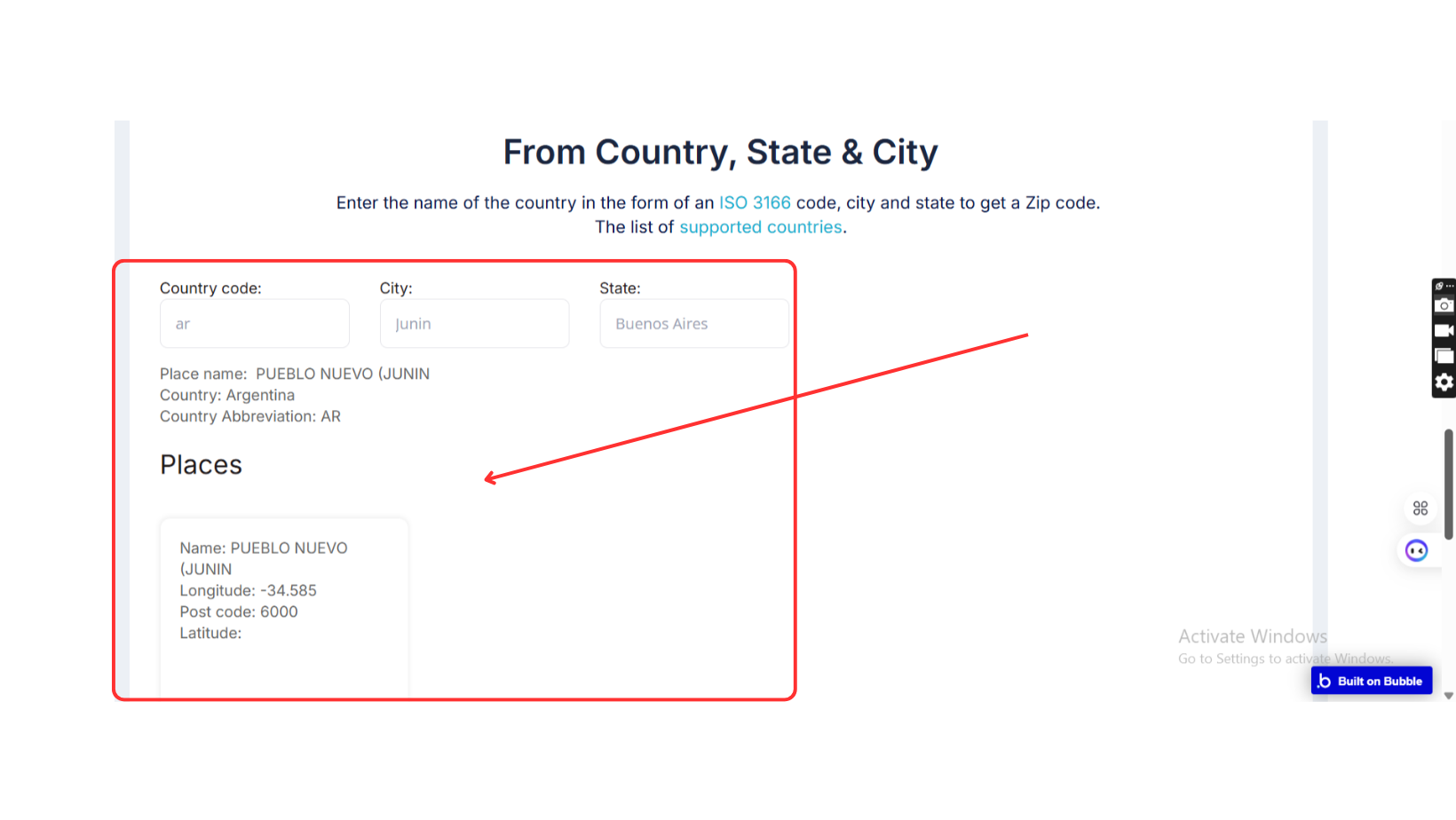 Image without caption