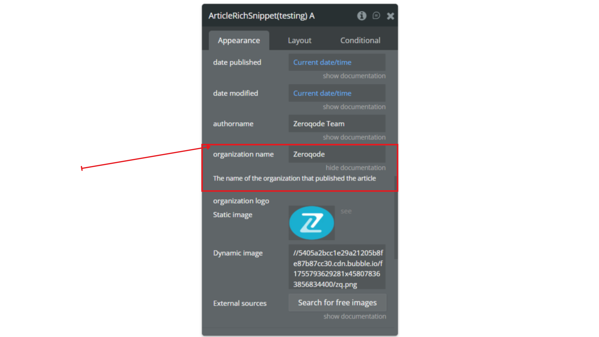 Image without caption