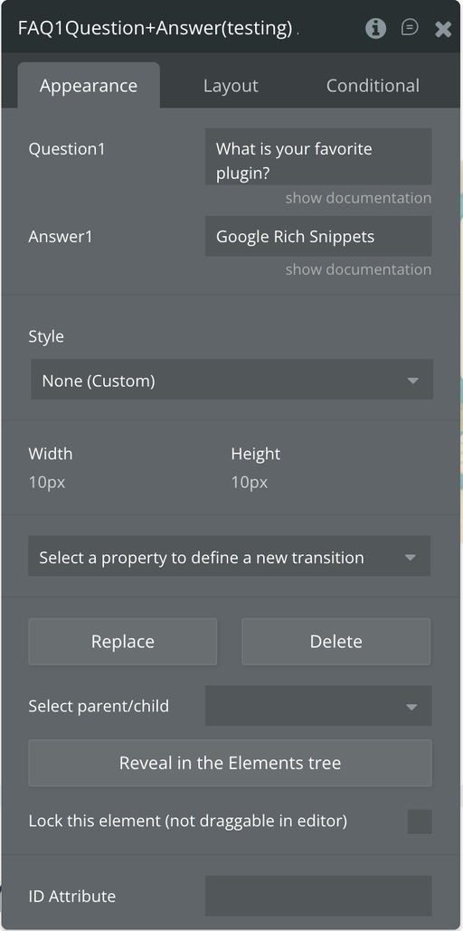 Image without caption