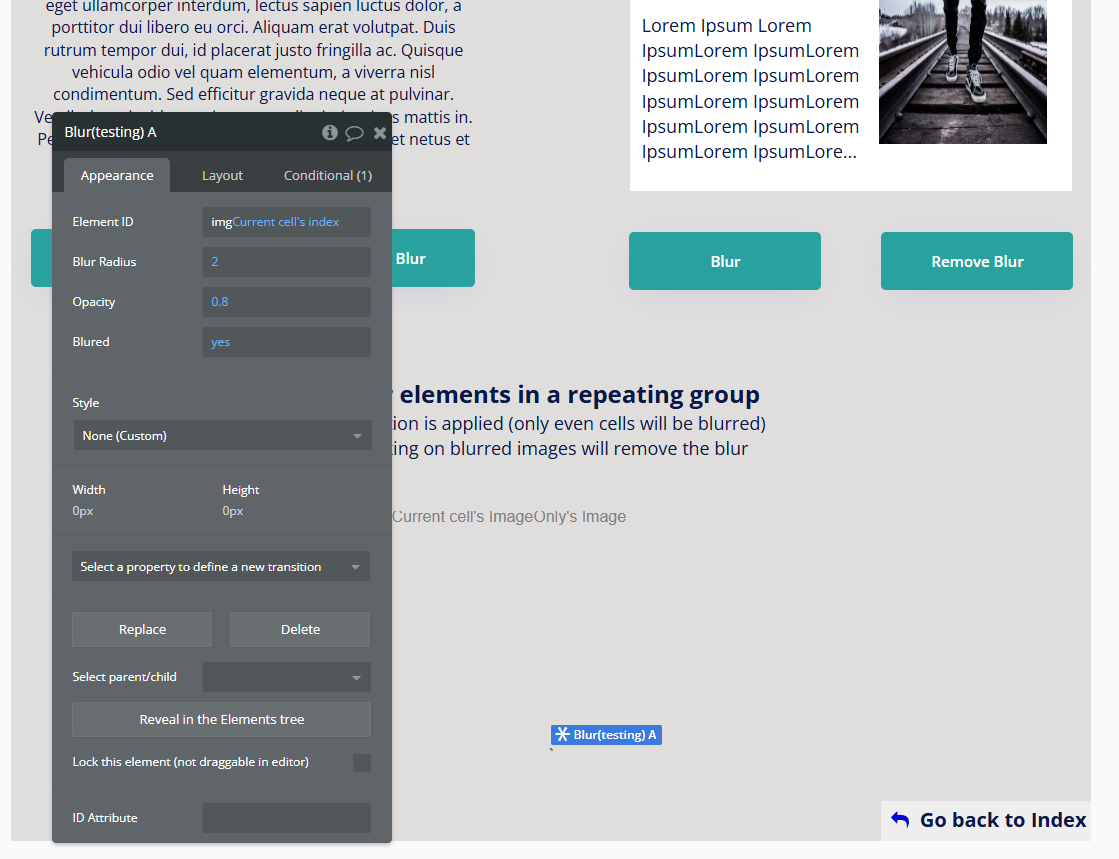 Image without caption