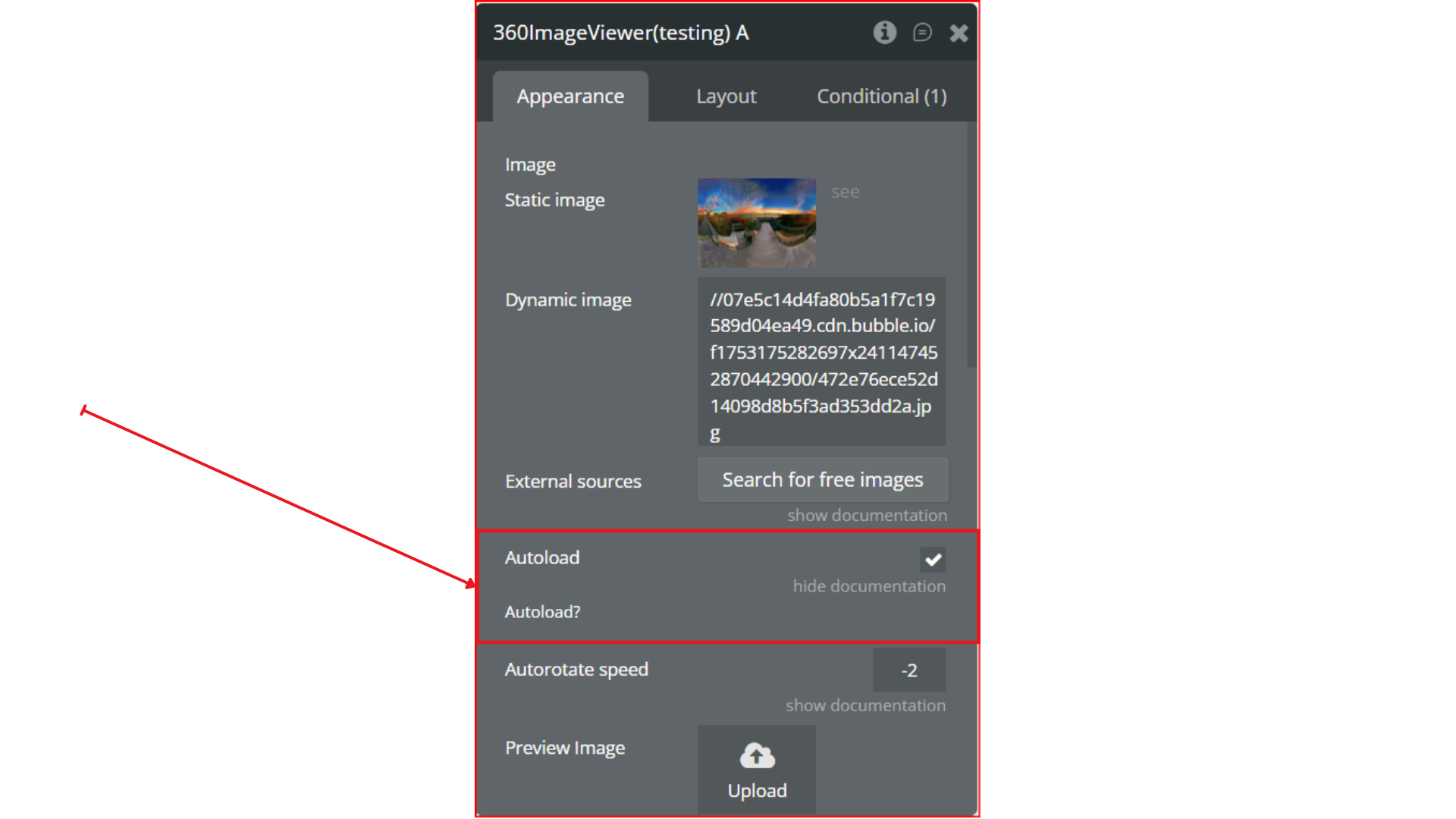 Image without caption