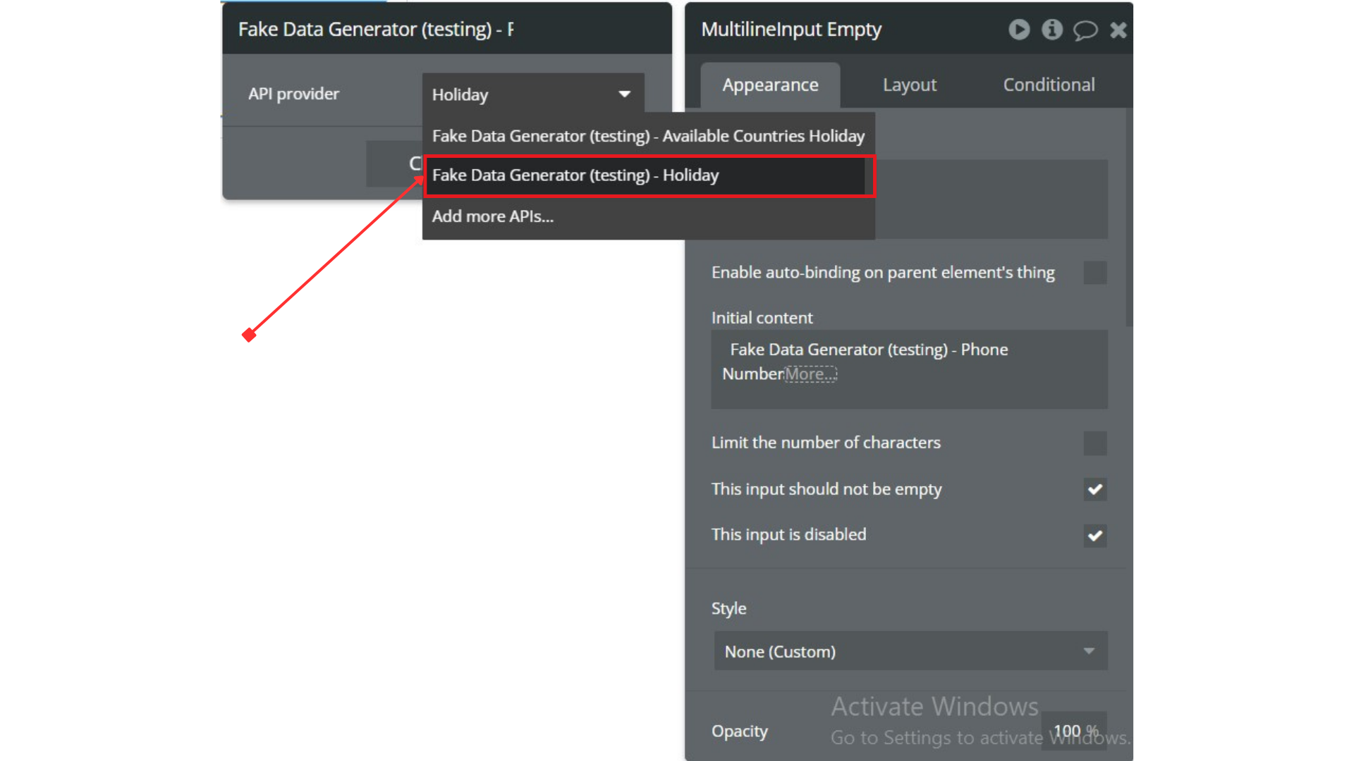 Image without caption