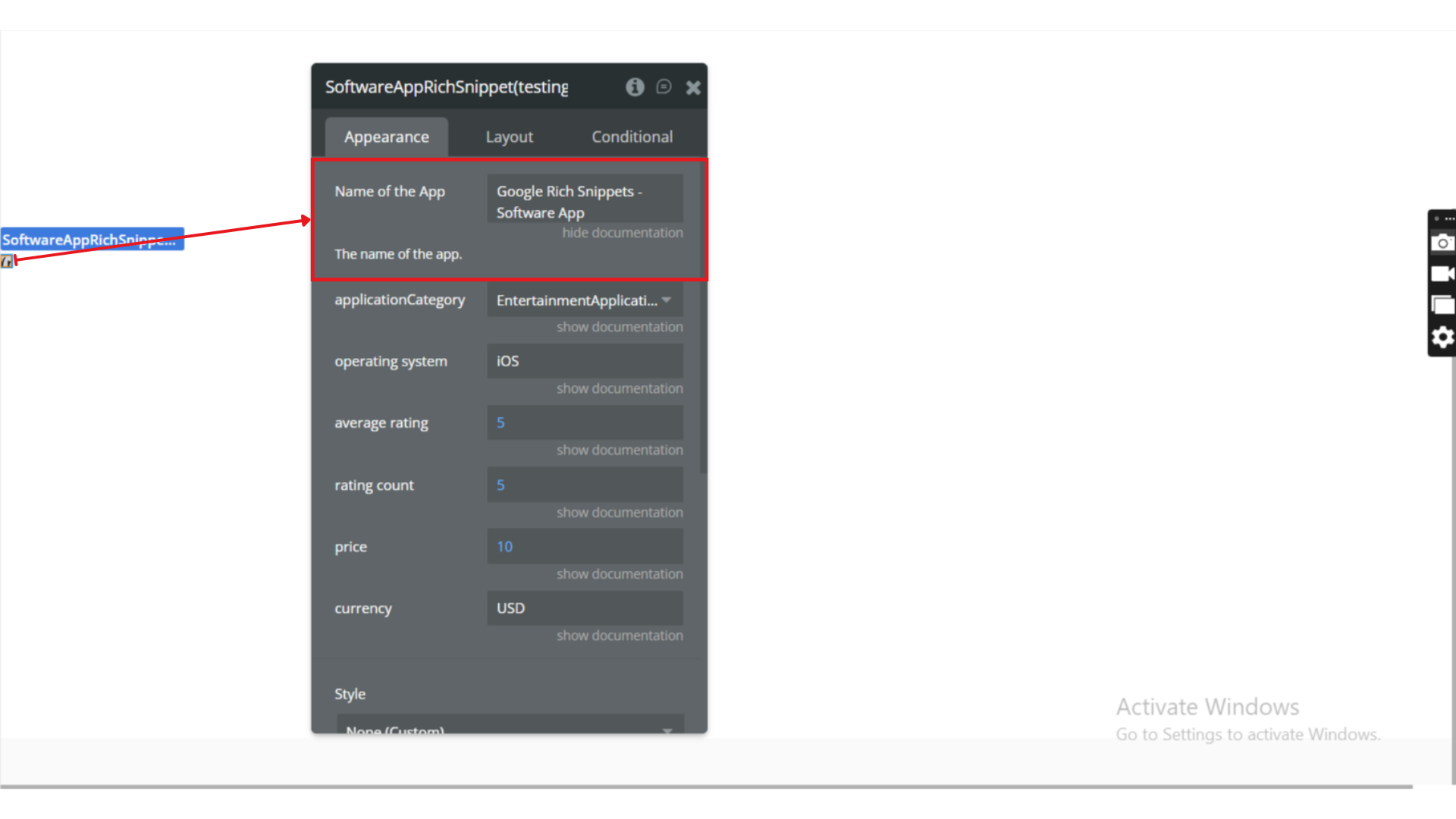 Image without caption