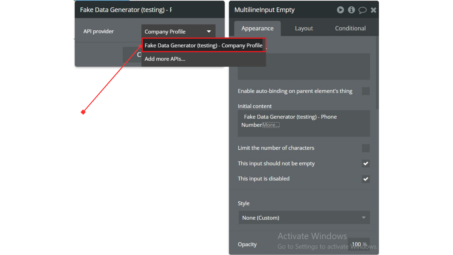 Image without caption